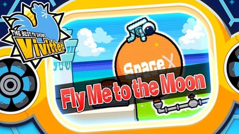 Vivitter: Additional Mini-game - "Fly Me to the Moon"