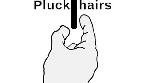 Pluck It: hairs and emotions