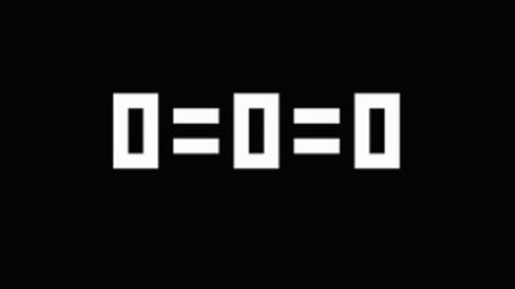 0 = 0 = 0