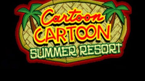 Cartoon Cartoon Summer Resort