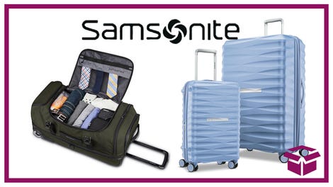 Travel with Samsonite, Save Up to 50% Off for Season of Discovery! Sign Up and Get Extra 20% Off