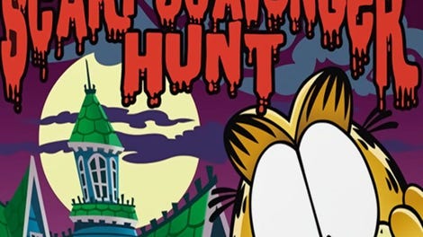 Garfield's Scary Scavenger Hunt