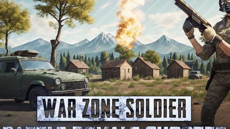 War Zone Soldier: Battle Royale Shooter