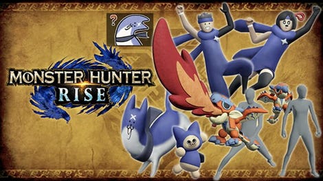 Monster Hunter Rise: Cute & Cuddly Collection DLC Pack