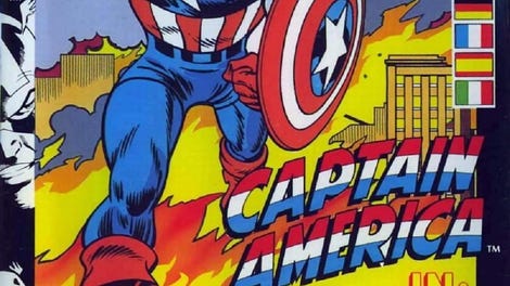 Captain America in: The Doom Tube of Dr. Megalomann