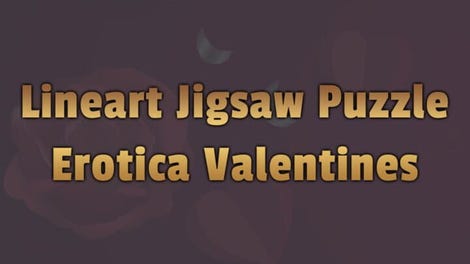 LineArt Jigsaw Puzzle: Erotica Valentines