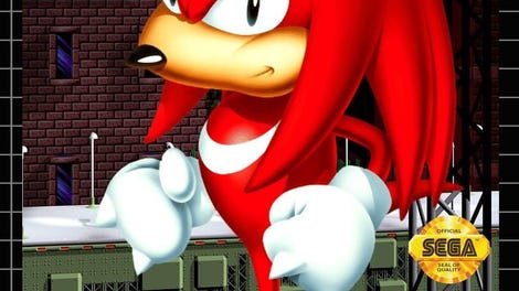 Knuckles the Echidna in Sonic the Hedgehog