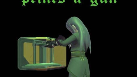 Yuri Lowell Prints a Gun