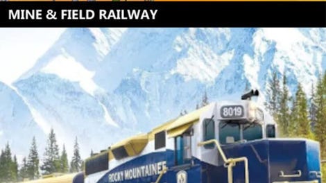 Trainz Railroad Simulator 2019: Mine & Field railway