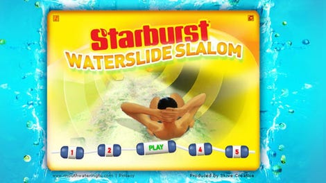 Starburst Waterslide Slalom