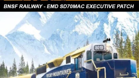 Trainz Railroad Simulator 2019: BNSF Railway EMD SD70MAC Executive Patch
