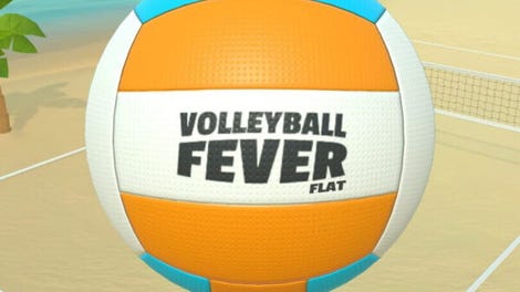 Volleyball Fever Flat