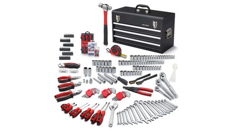 438-Piece Mechanics Tool Set with 3-Drawer Heavy Duty Metal Box Repair Tool Kit