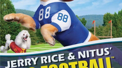 Jerry Rice & Nitus' Dog Football