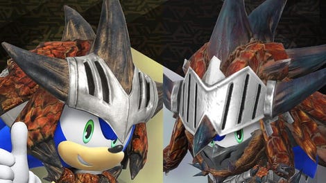 Sonic Frontiers x Monster Hunter Pack