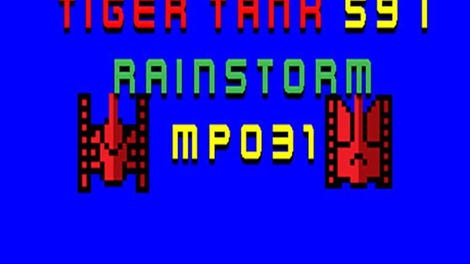 Tiger Tank 59 I: Rainstorm MP031