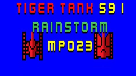 Tiger Tank 59 I: Rainstorm MP023