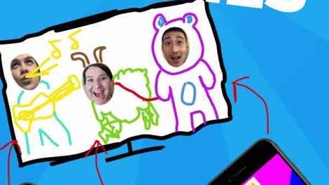 Selfie Games: A TV Party Game