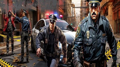 City Police Simulator: Cop Car Games & Shooter