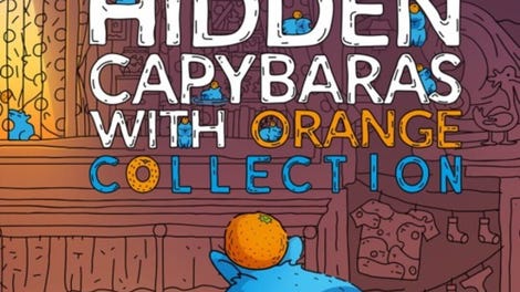 Hidden Capybaras with Orange: Collection