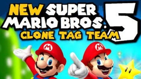 New Super Mario Bros. 5: Clone Tag Team