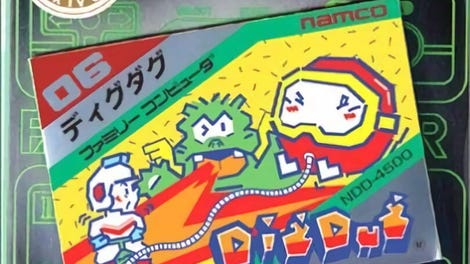 Famicom Mini: Dig Dug