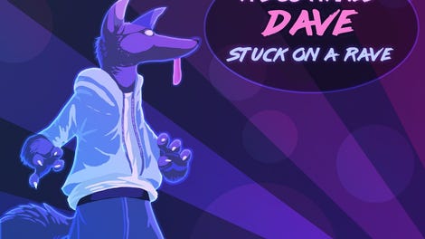 A Dog Named Dave Stuck on a Rave