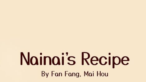 Nainai's Recipe