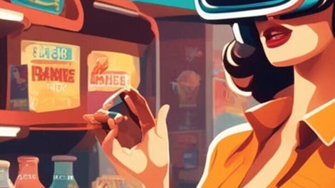 Mini-Market Simulator VR