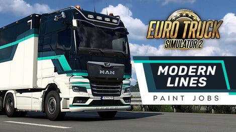 Euro Truck Simulator 2: Modern Lines Paint Jobs Pack