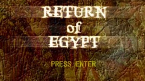 Return Of Egypt - Kotaku