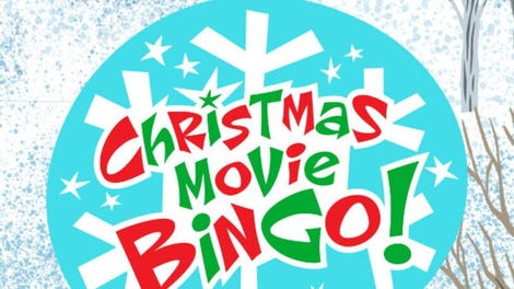 Christmas Movie Bingo