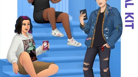 The Sims 4: Grunge Revival Kit