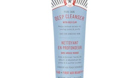 First Aid Beauty Pure Skin Deep Cleanser with Red Clay