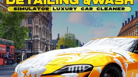 Car Detailing & Wash Simulator: Luxury Car Cleaner