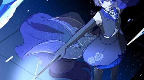 Nightsky Blue Magical Girl