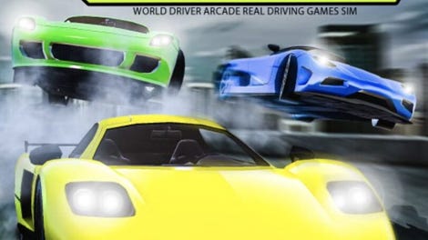 Rally Race Car Simulator Poly: World Driver Arcade Real Driving Games Sim