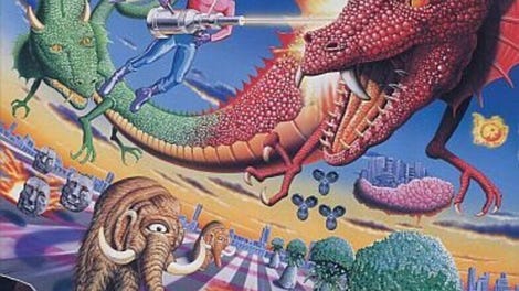 Typing Space Harrier