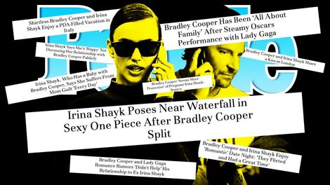 Bradley Cooper and Irina Shayk's Relationship, As Told by <i>People</i> Magazine Headlines