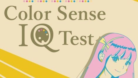 Simple Number-Based Color Sense IQ Test