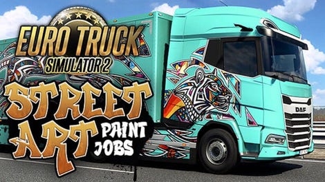 Euro Truck Simulator 2: Street Art Paint Jobs Pack