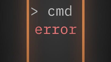 Cmd Error