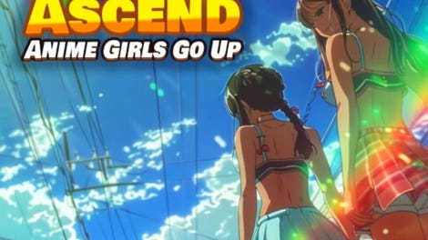 Rainbow Ascend: Anime Girls Go Up