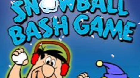 Bedrock Snowball Bash Game