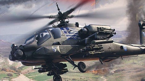 War Thunder: Greek AH-64A Apache