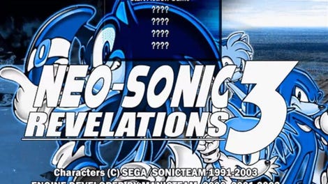 Neo Sonic 3