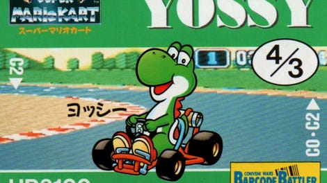 Barcode Battler II: Super Mario Kart - Yossy