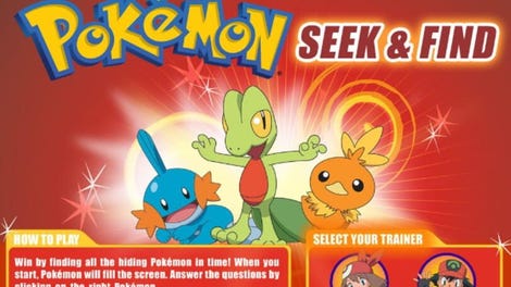 Pokémon Seek & Find