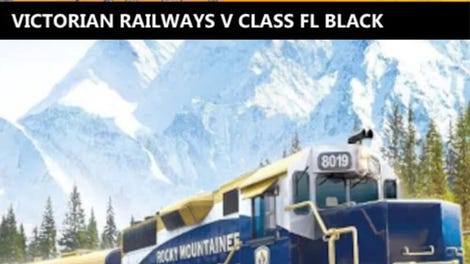 Trainz Railroad Simulator 2019: Victorian Railways V Class FL Black