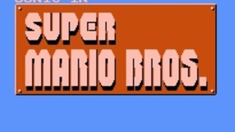 Sonic in Super Mario Bros.